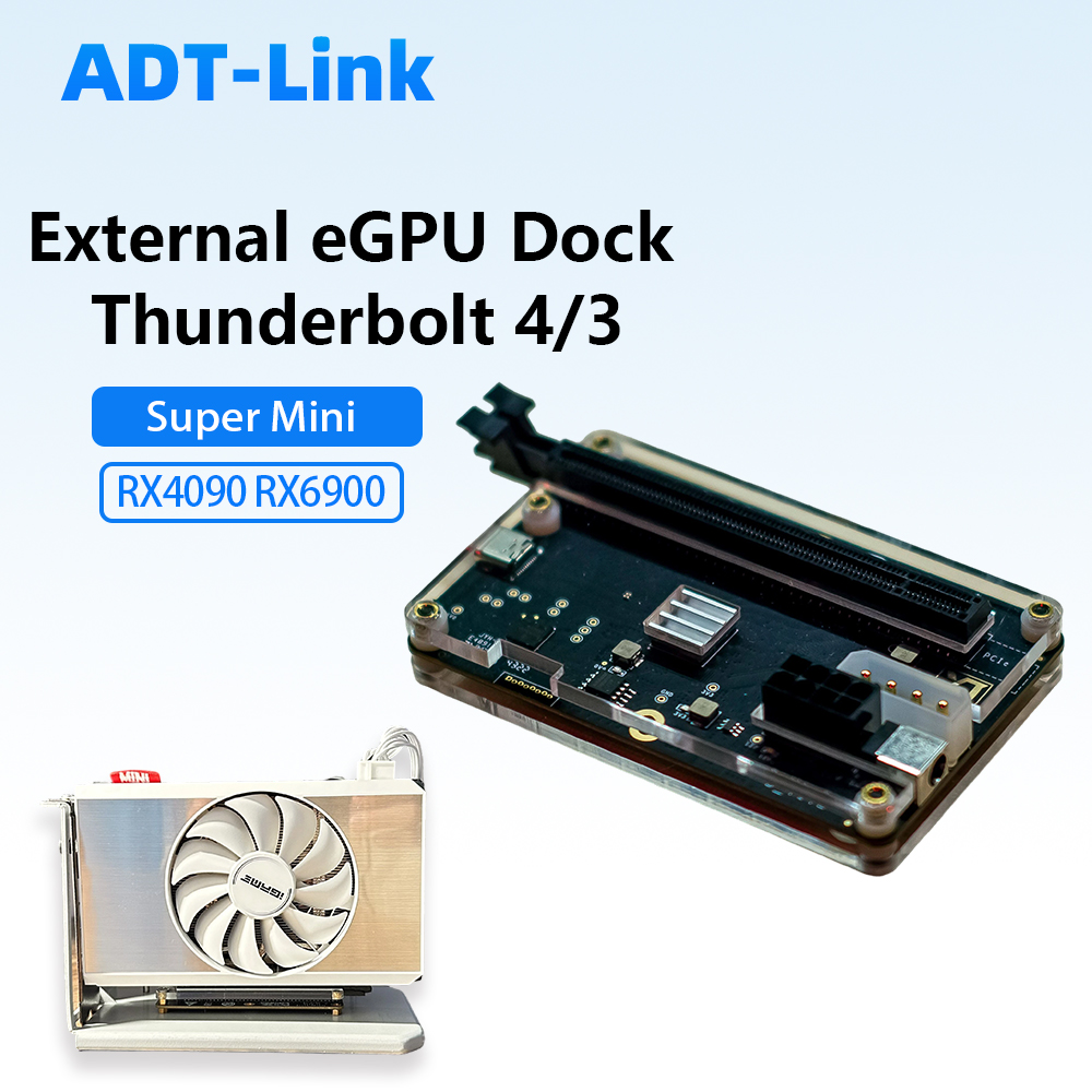 Thunderbolt 4 Egpu Dock Mini Pc - Station d'accueil EGPU Thunderbolt 4 3,