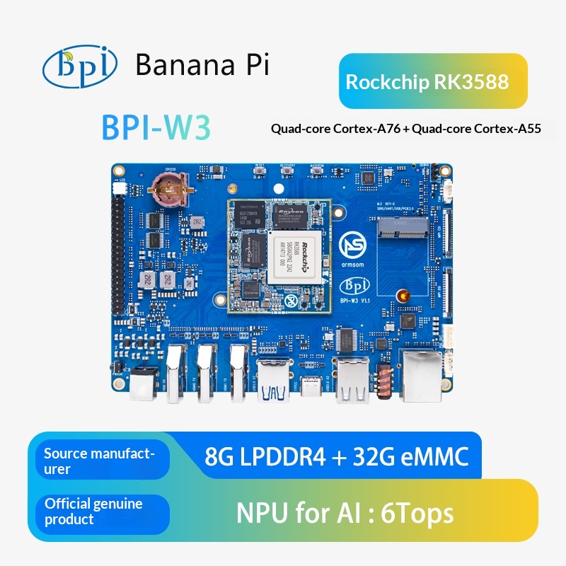 Rockchip Rk3588 Development Board - Carte de développement de routeur open