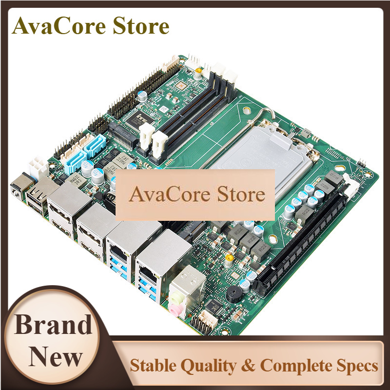 Lga1700 Itx Motherboard Ddr5 - Carte mère AvaCoreITX610B Mini ITX industrielle,