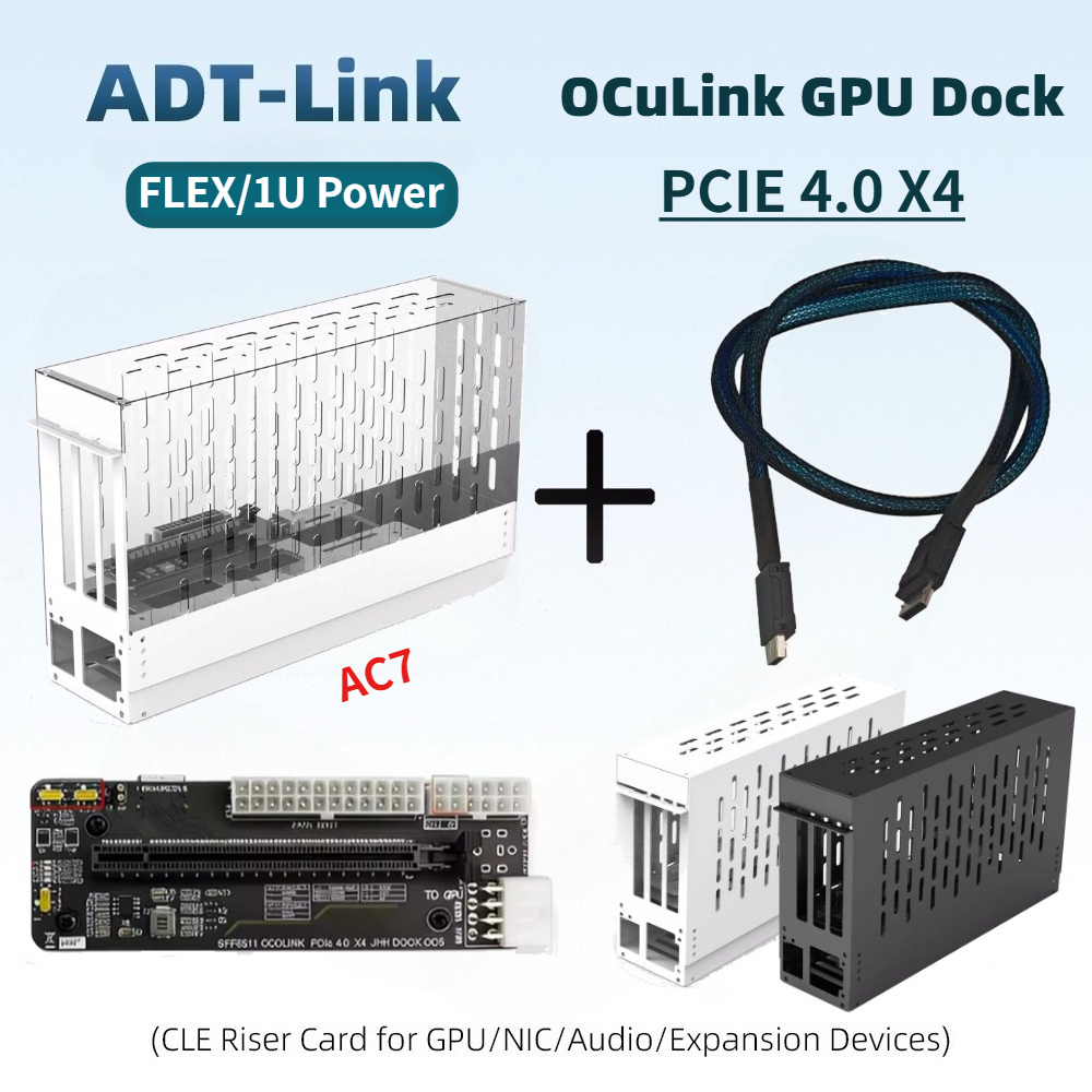 Oculink Egpu Mini Pc - Station d'accueil pour carte graphique EGPU