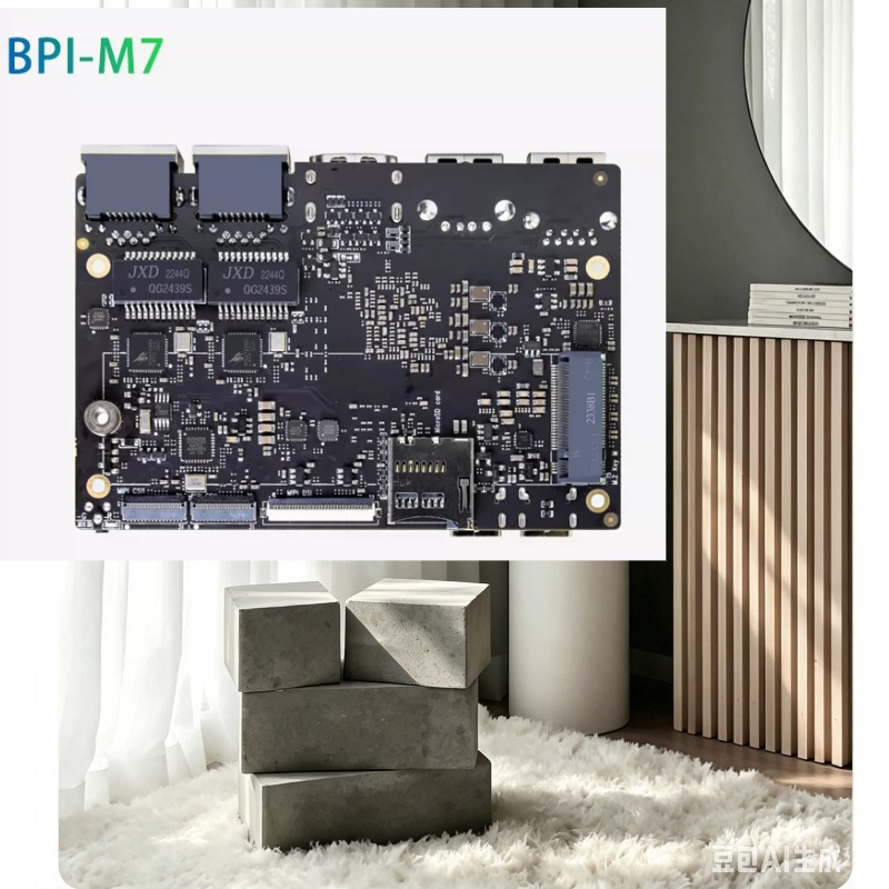Rockchip Rk3588 Development Board - Carte de développement BananaPi BPI-M7 avec