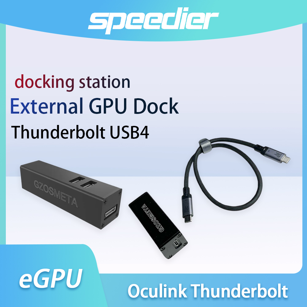 Oculink Egpu Mini Pc - Adaptateur Oculink Thunderbolt USB4 pour ordinateur