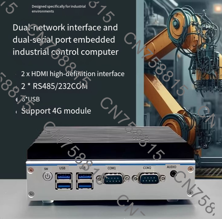 Fanless Industrial Pc Rs485 Core I7 - PC industriel embarqué entièrement fermé sans