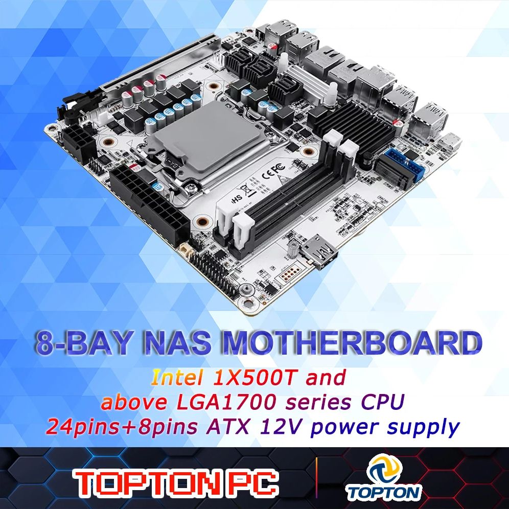 Lga1700 Itx Motherboard Ddr5 - Carte mère NAS Mini ITX à