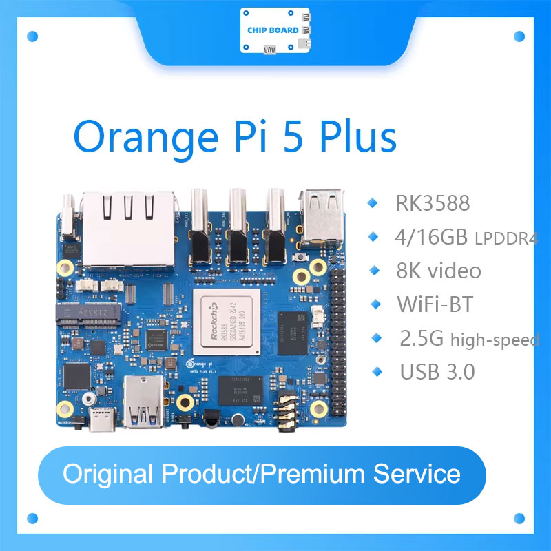 Rockchip Rk3588 Development Board - Orange Pi 5 Plus-Carte de développement