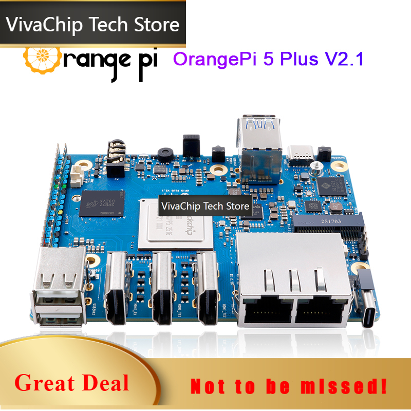 Orange Pi 5 Plus 16Gb - Carte de développement VivaCTOrange Pi 5