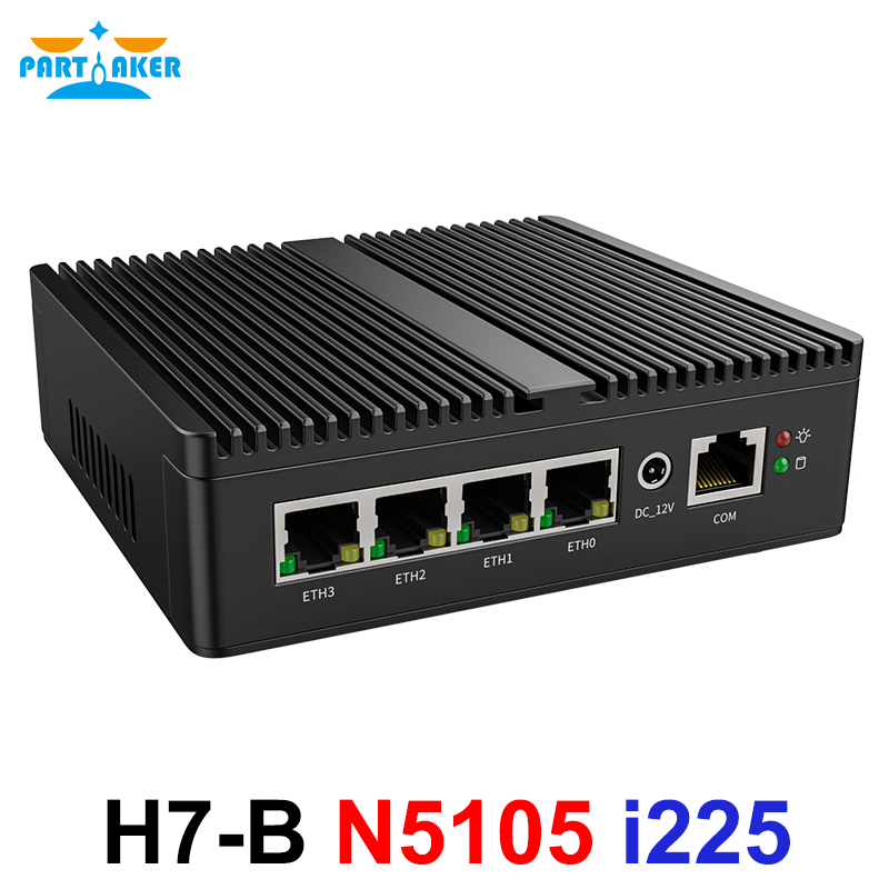 Mini PC Partaker N5105 N150 J4 - Pfsense Firewall Router 2.5G 4 I226 avis et prix