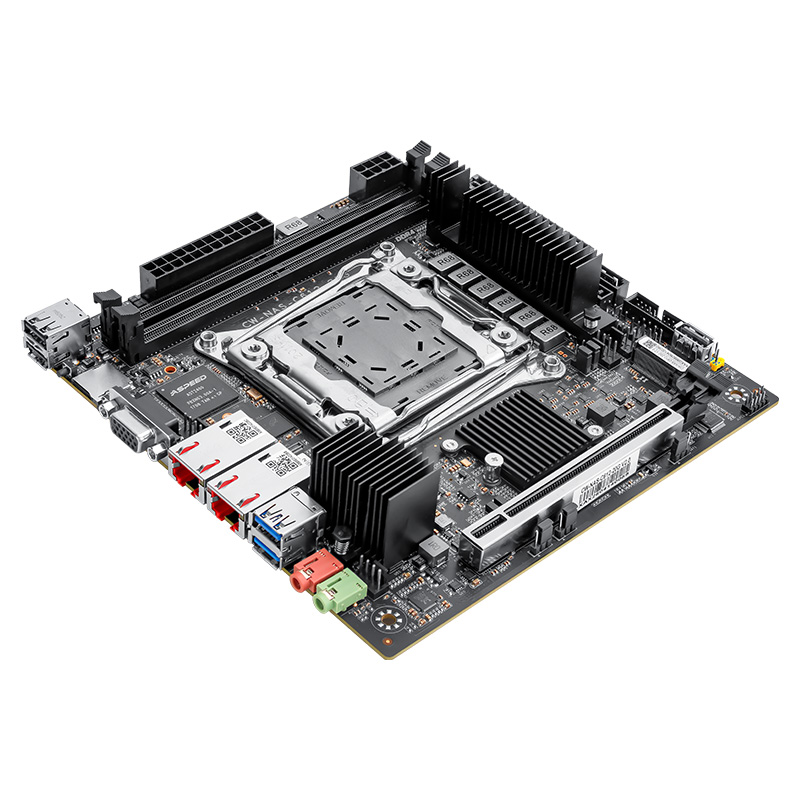 Carte mère C612 LGA 2011-3 Xeo - Nas Motherboard 8 Sata Mini Itx avis et prix