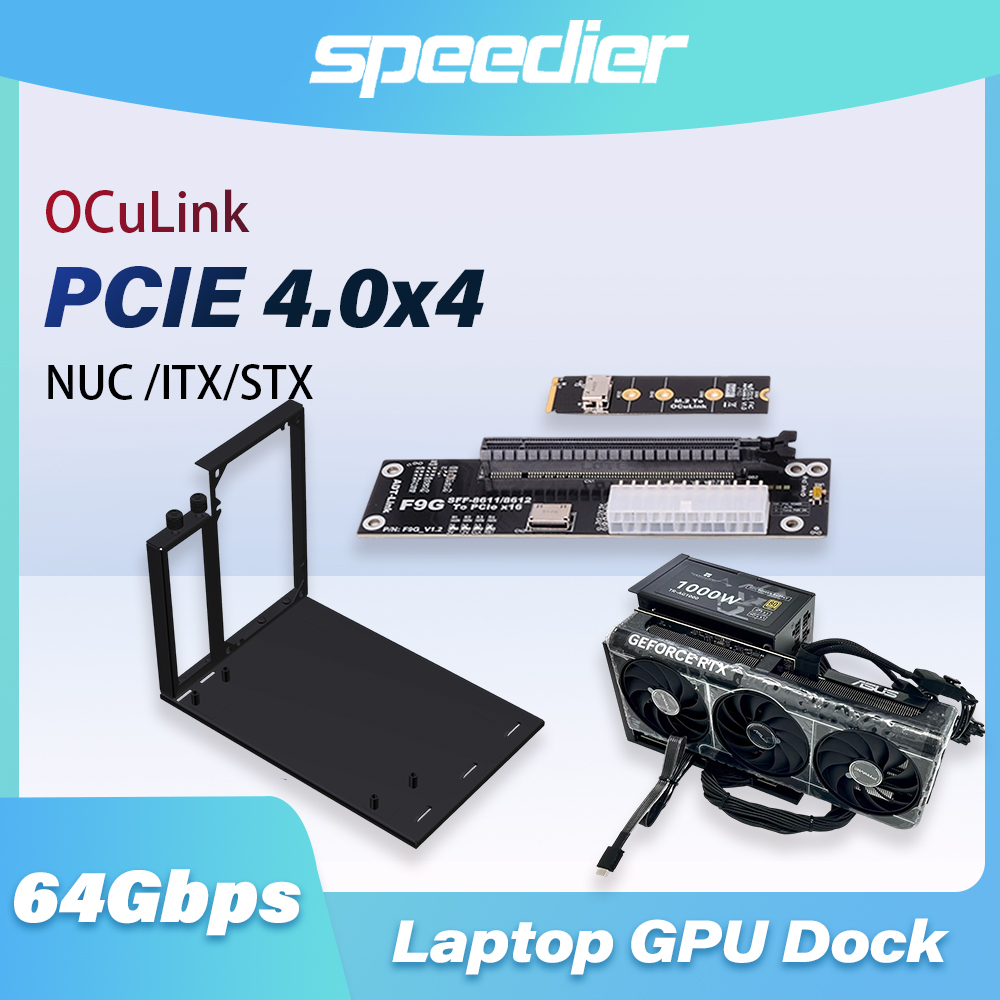 Adaptateur EGPU F9G 64 Gbps Oc - Oculink Egpu Mini Pc avis et prix