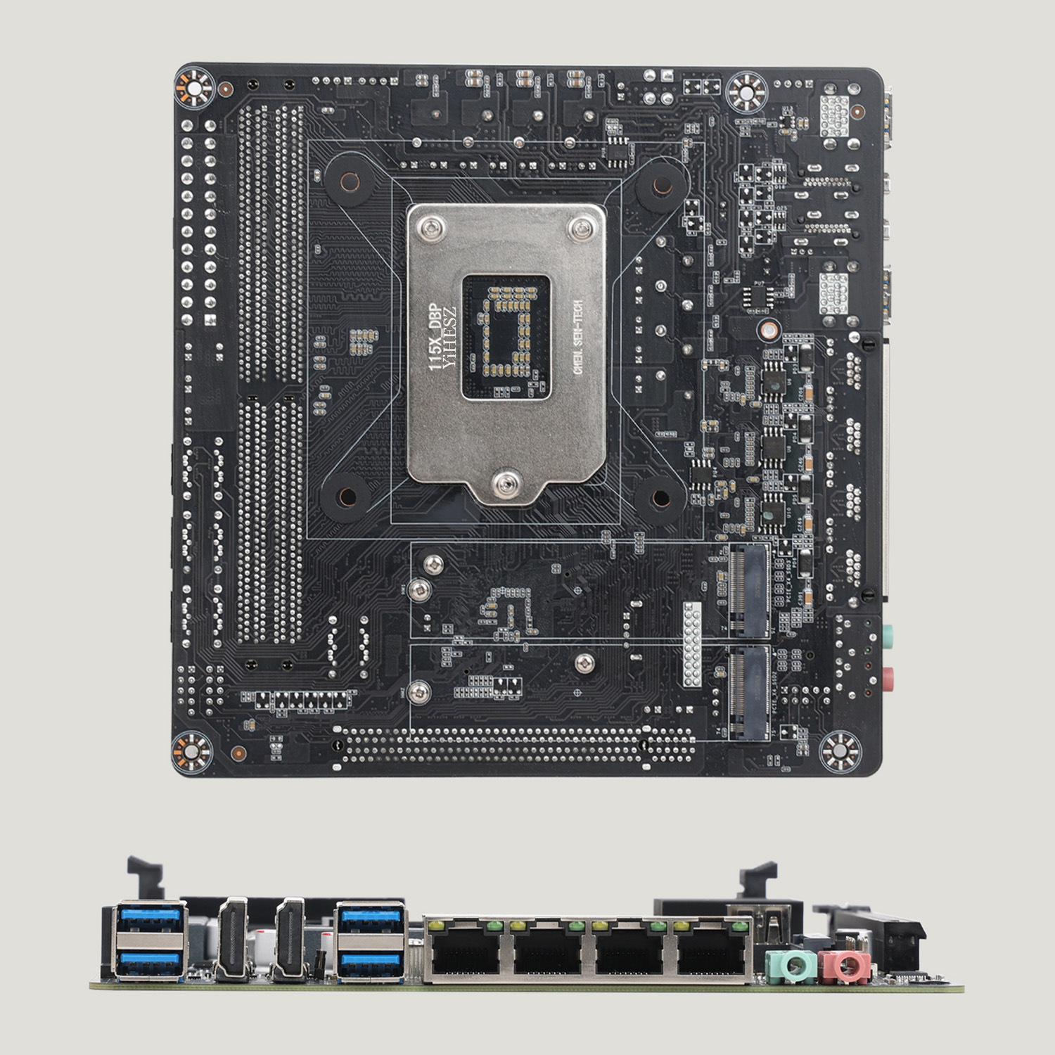 Carte mère Mini-ITX C246, 8 ba - Nas Motherboard 8 Sata Mini Itx avis et prix