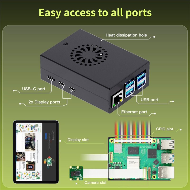 Kit de démarrage AS95-For Iras - Raspberry Pi 5 8Gb Board avis et prix