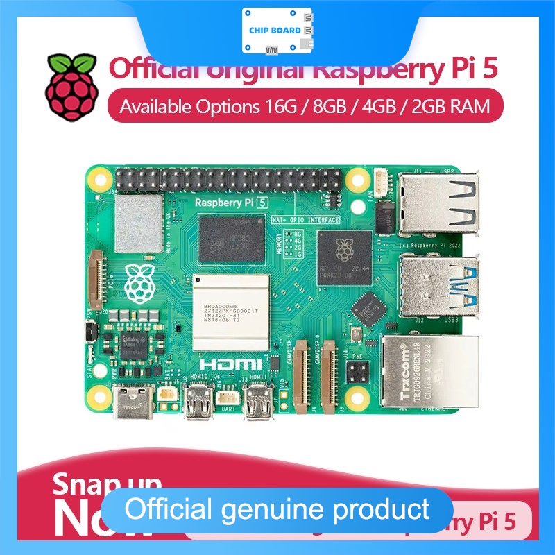 Ordinateur officiel à carte un - Raspberry Pi 5 8Gb Board avis et prix