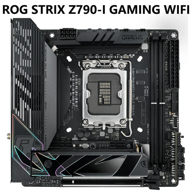 ASUS ROG STRIX Z790-I GAMING W - Lga1700 Itx Motherboard Ddr5 avis et prix