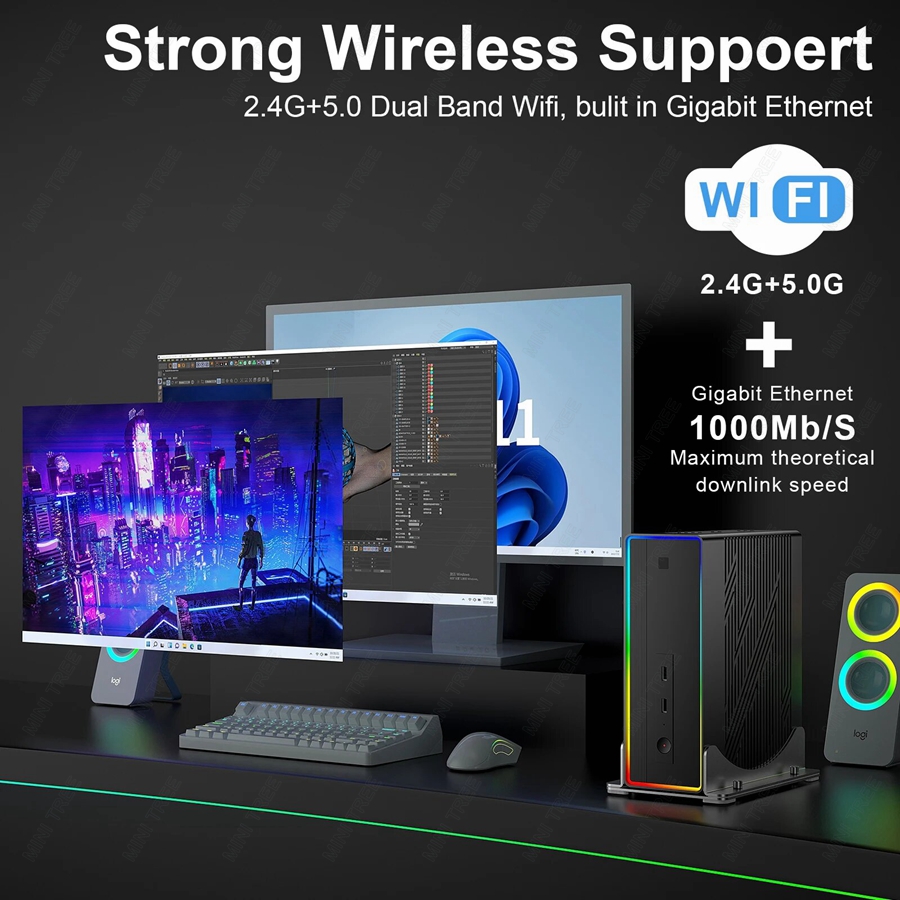 Mini PC de jeu 13e génération  - Intel Core I9 13900H Mini Pc avis et prix