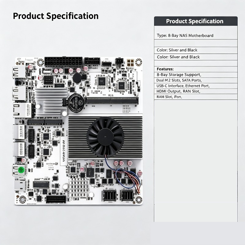 Carte mère Mini ITX NAS avec N - Nas Motherboard 8 Sata Mini Itx avis et prix