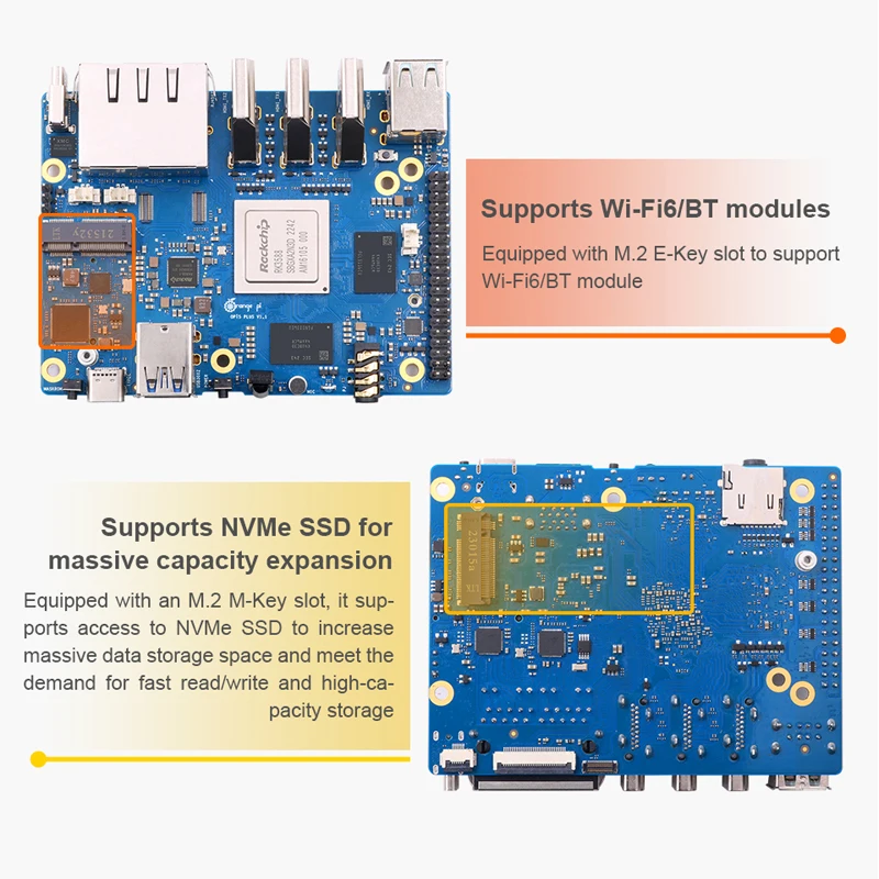 Orange Pi 5 Plus 4 8 16 go RAM - Orange Pi 5 Plus 16Gb avis et prix