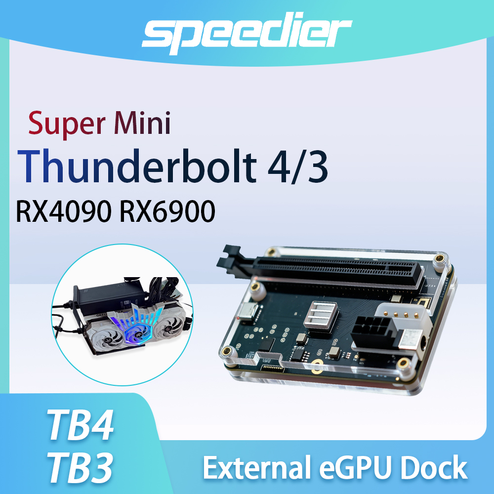 Station d'accueil eGPU Thunder - Thunderbolt 4 Egpu Dock Mini Pc avis et prix