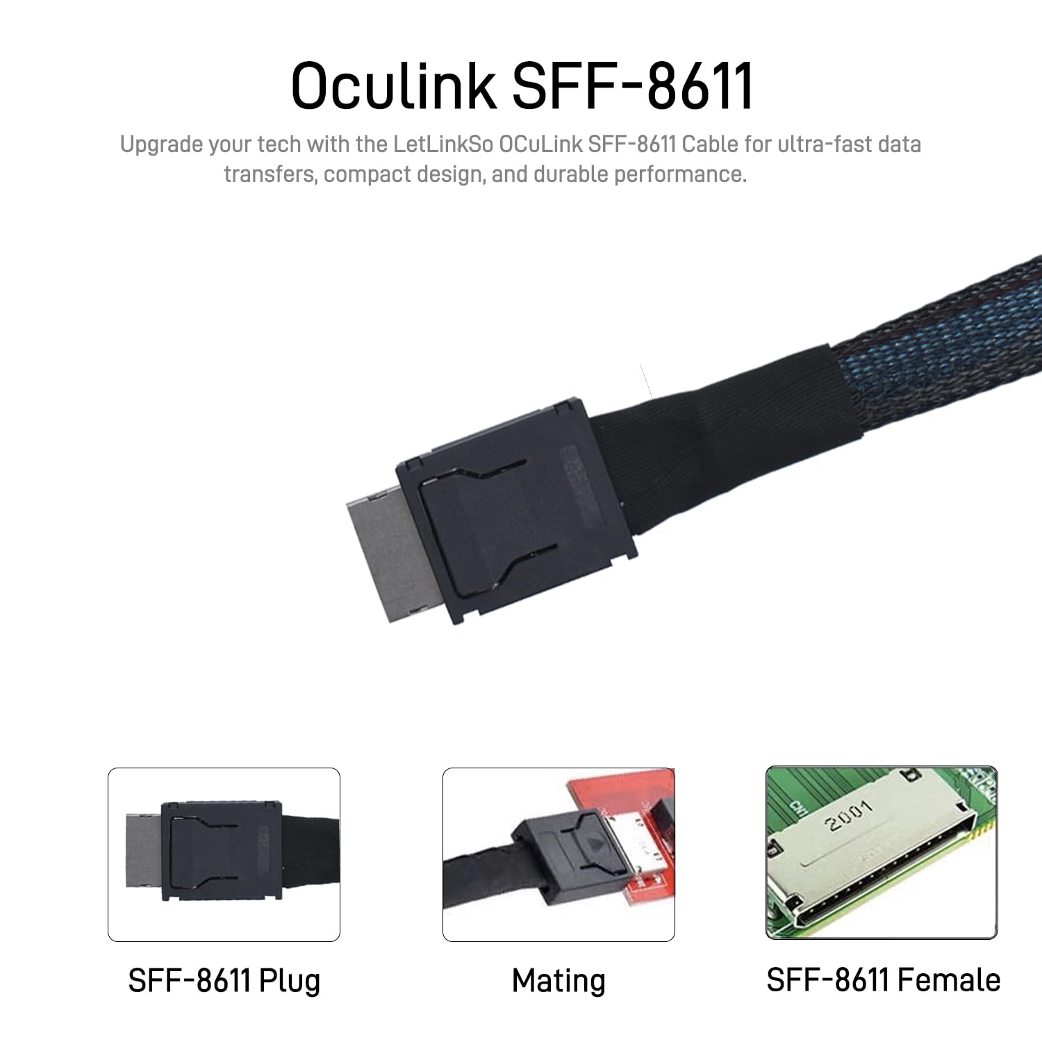 JonISerl Câble Oculink PCIe 4. - Oculink Egpu Mini Pc avis et prix