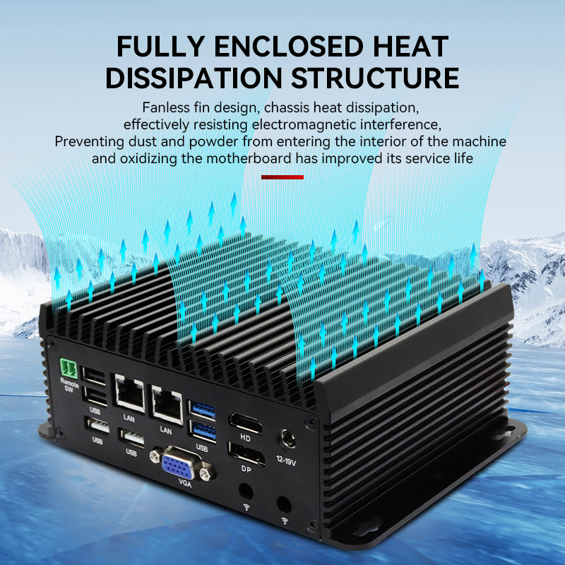 Quad Core N95 N97 Mini PC RS48 - Fanless Industrial Pc Rs485 Core I7 avis et prix