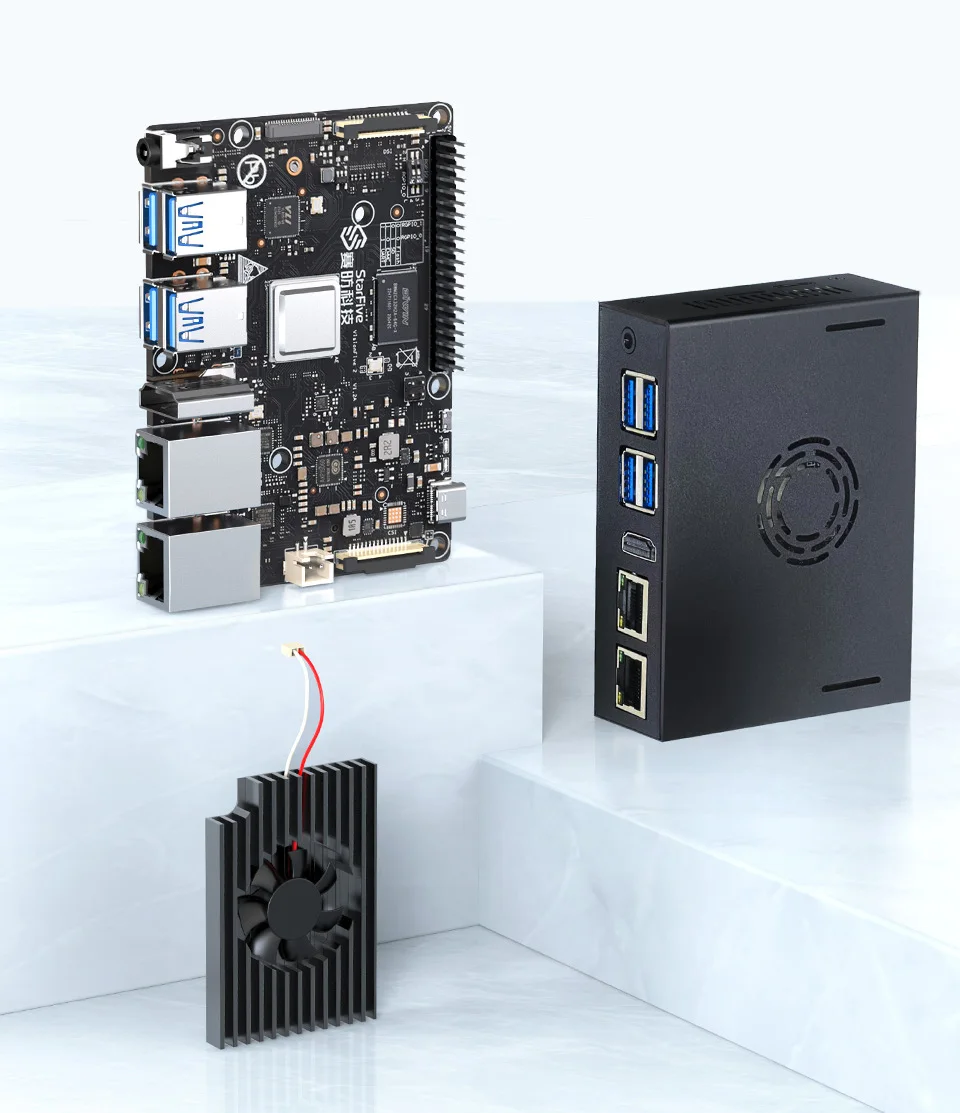 VisionFive2 Kit AI WiFi 8 Go,  - Raspberry Pi 5 8Gb Board avis et prix