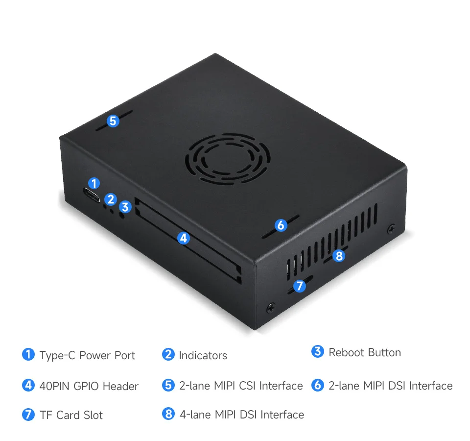 VisionFive2 Kit AI WiFi 8 Go,  - Raspberry Pi 5 8Gb Board avis et prix