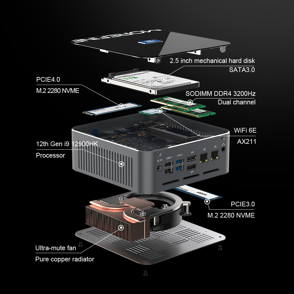 2025 pas cher Intel Core i9-13 - Intel Core I9 13900H Mini Pc avis et prix