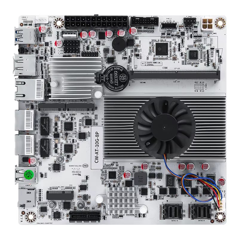 Carte mère Mini ITX NAS 8 baie - Nas Motherboard 8 Sata Mini Itx avis et prix