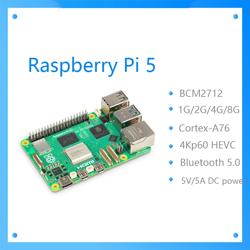 Carte de développement de bras - Raspberry Pi 5 8Gb Board avis et prix