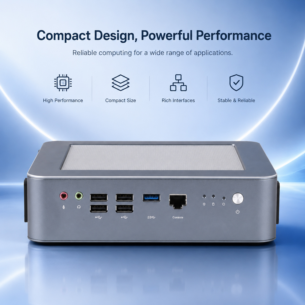 Mini PC Qotom Q51551ST Intel C - Dual Lan 10G Sfp+ Mini Pc avis et prix