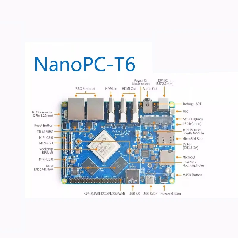 Carte de développement VoltSNa - Rockchip Rk3588 Development Board avis et prix