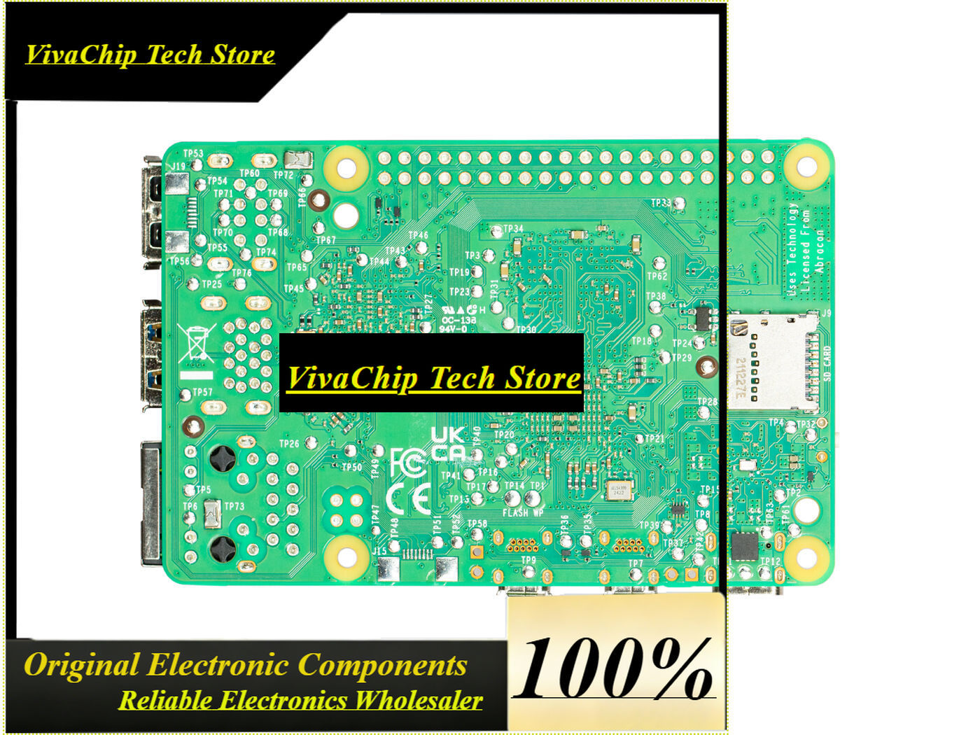 VivaOfficial Raspberry Pi 5 Or - Raspberry Pi 5 8Gb Board avis et prix