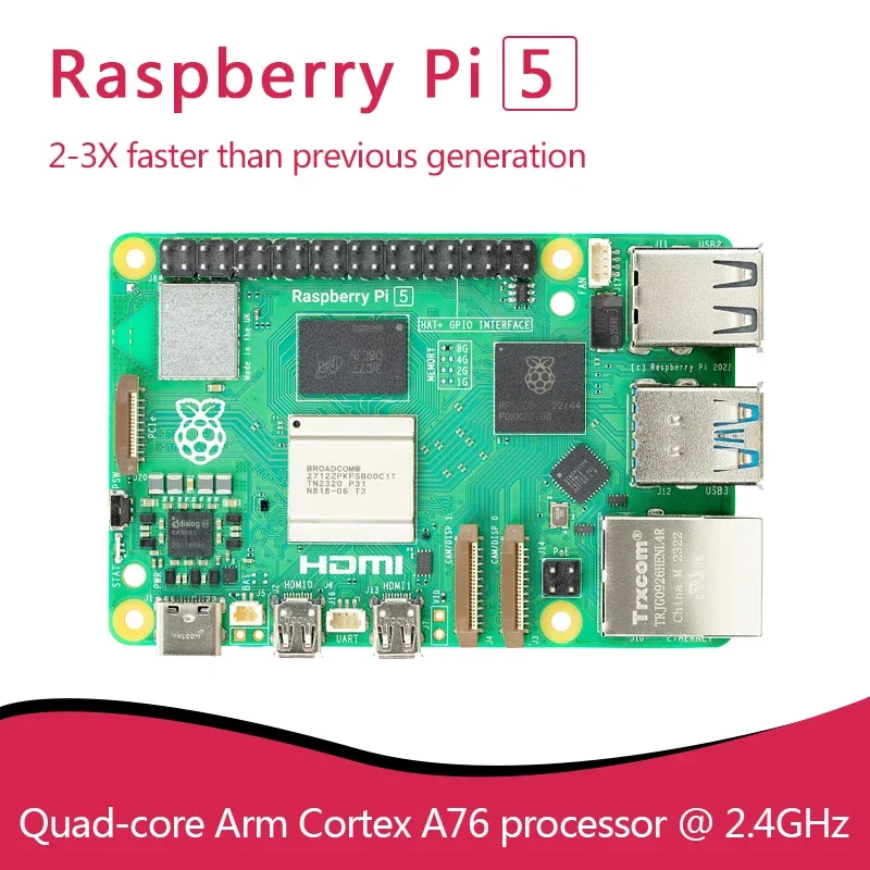VivaOfficial Raspberry Pi 5 Or - Raspberry Pi 5 8Gb Board avis et prix