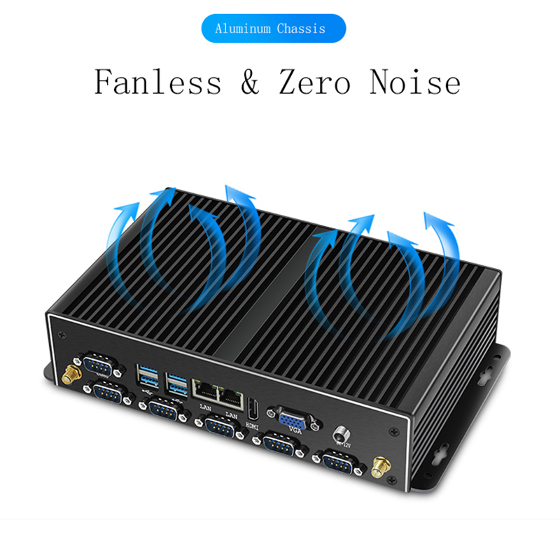 Mini PC industriel sans ventil - Fanless Industrial Pc Rs485 Core I7 avis et prix